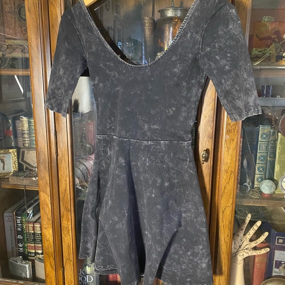Talula acid wash Skater dress. Size XS. - Picture 4 of 6